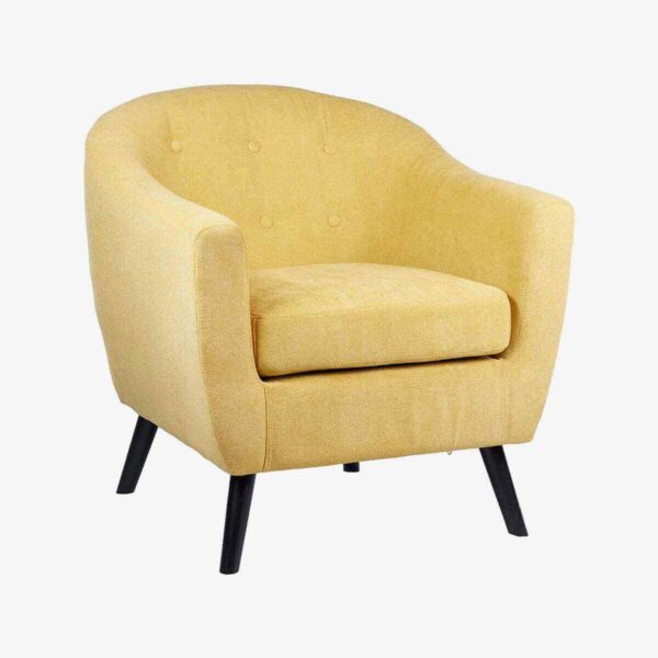 Yellow comfy chair